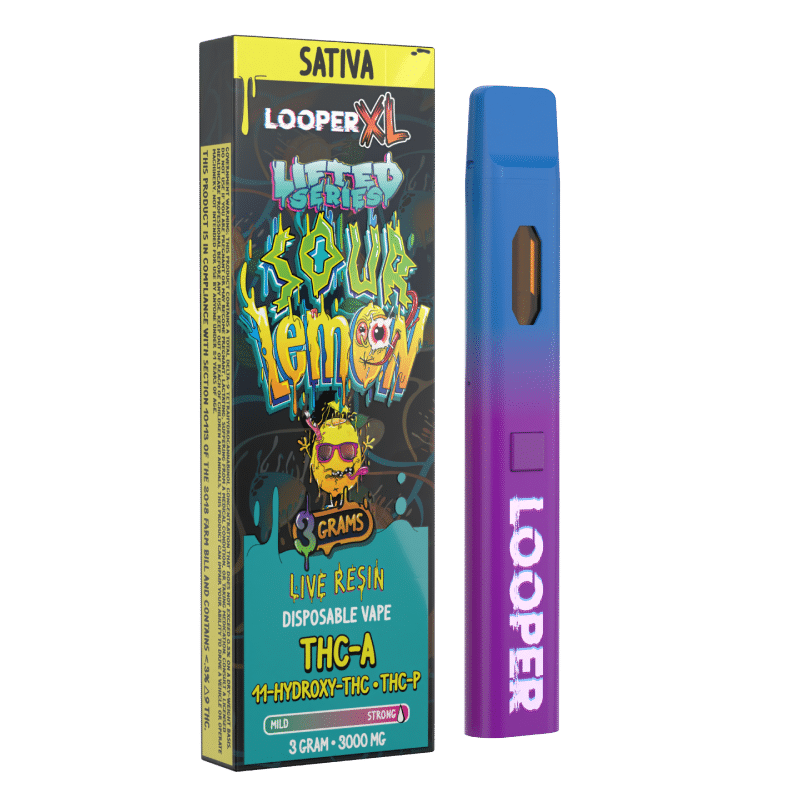 Looper Lifted Series Live Resin Disposable, 3g 5 Pack