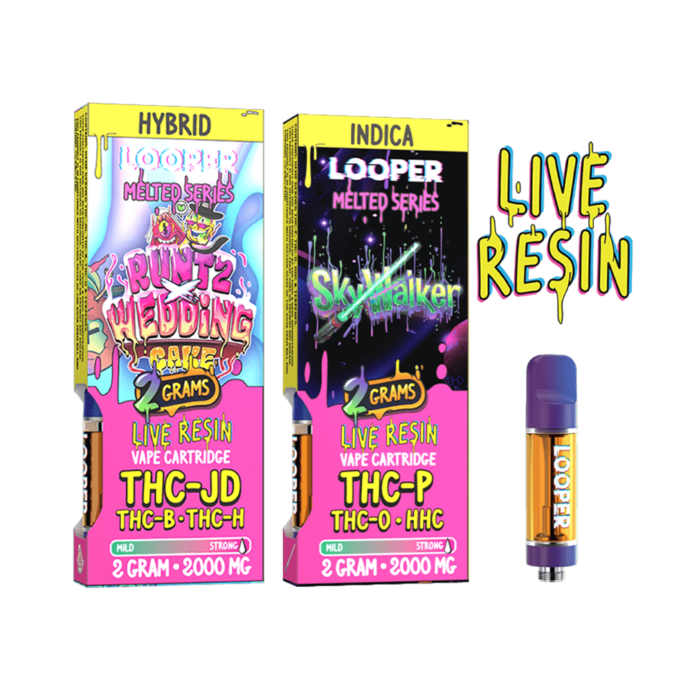 Looper Melted Series Cartridge, 2g 5 Pack