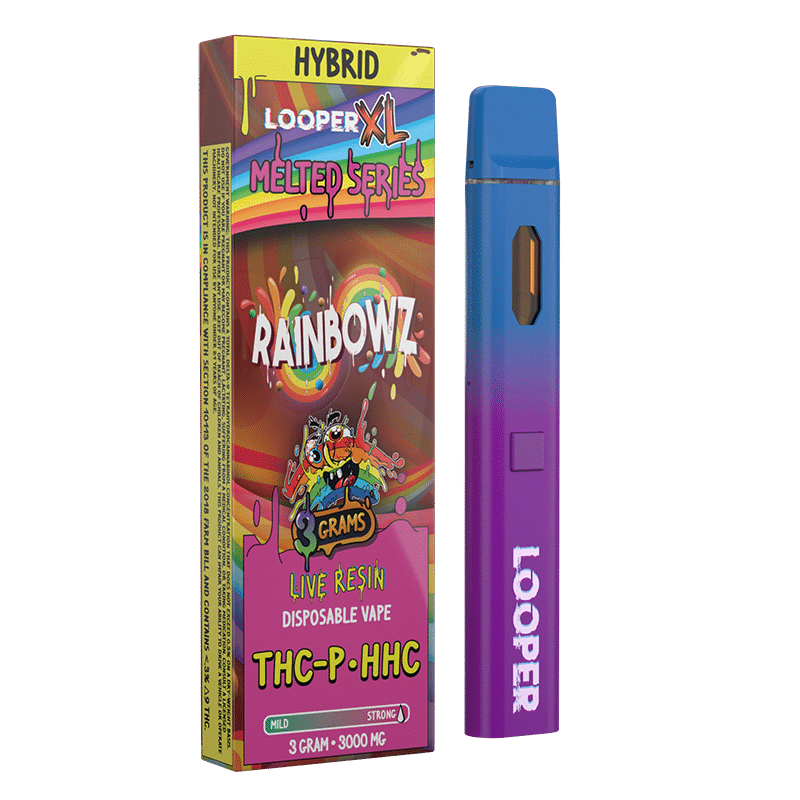 Looper Melted Series Live Resin XL Disposable, 3g 5 Pack