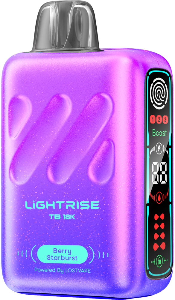 Lost Vape LightRise TB18K Disposable, 5CT