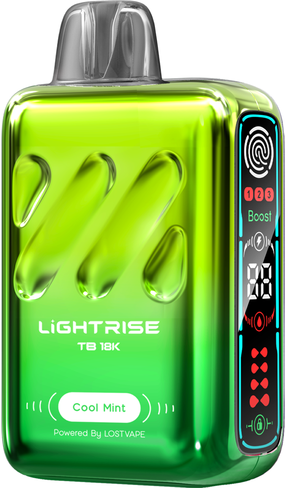 Lost Vape LightRise TB18K Disposable, 5CT