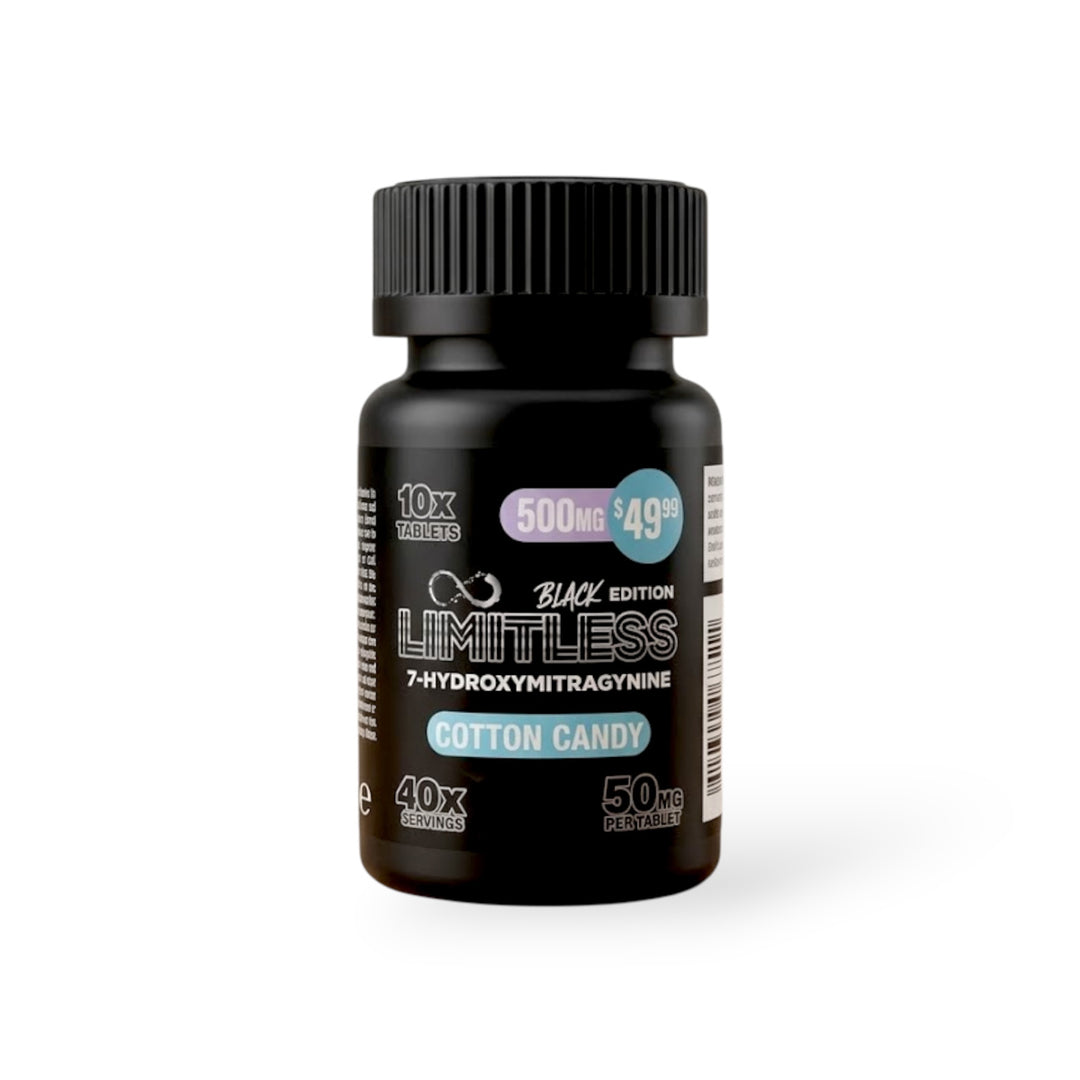 LIMITLESS 7 HYDROXY 500MG 10CT JAR