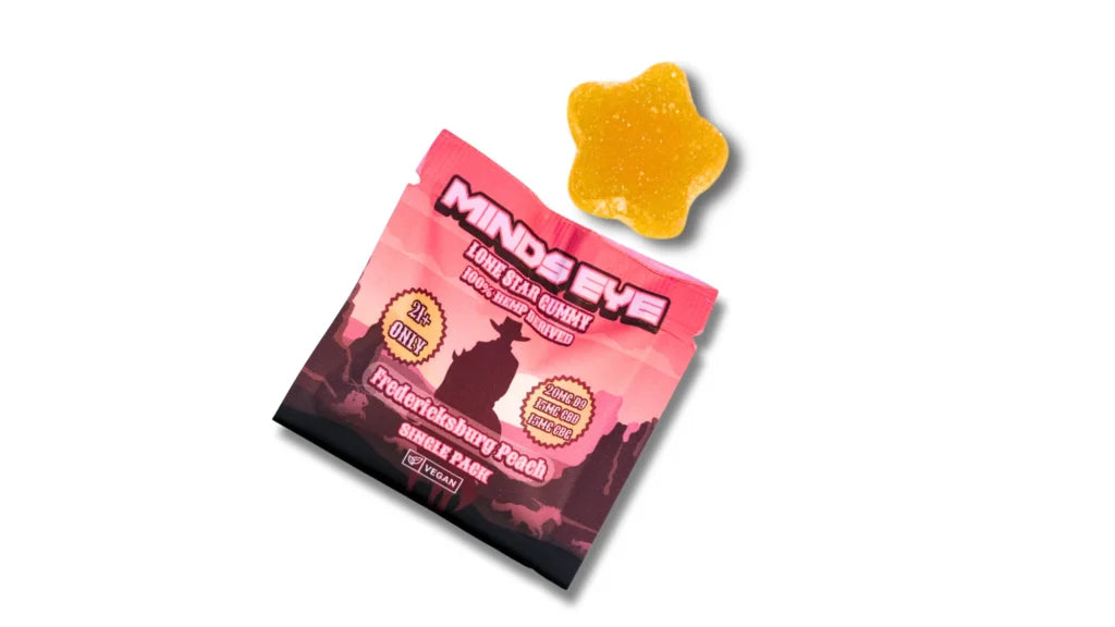 MINDS EYE VEGAN LONE STAR GUMMIES 10CT