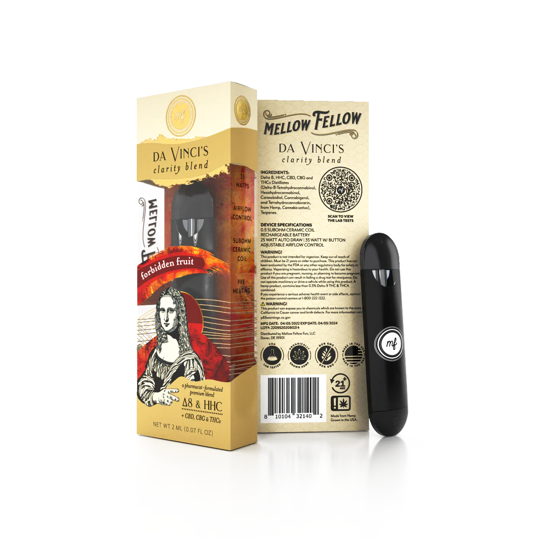 Mellow Fellow Premium Blend Disposable, 2ml/ 6 Pack