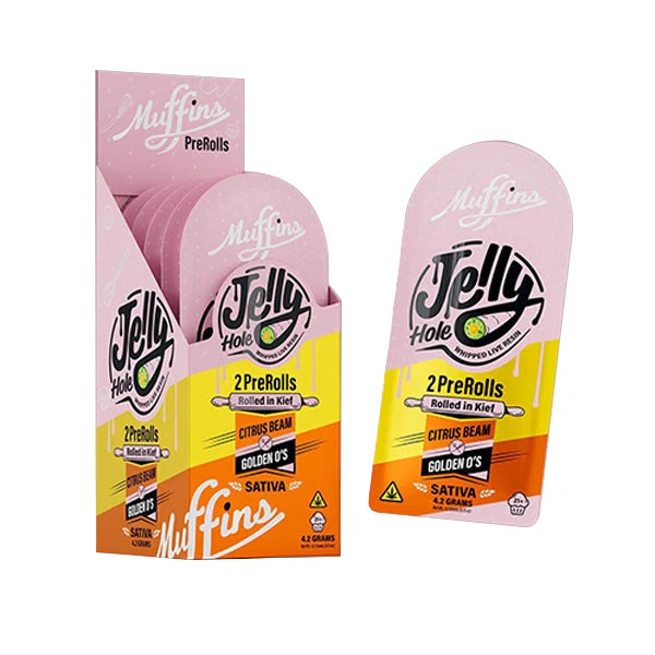 MUFFINS THCA JELLY HOLE 4.25GM PREROLLS 2PK 5CT