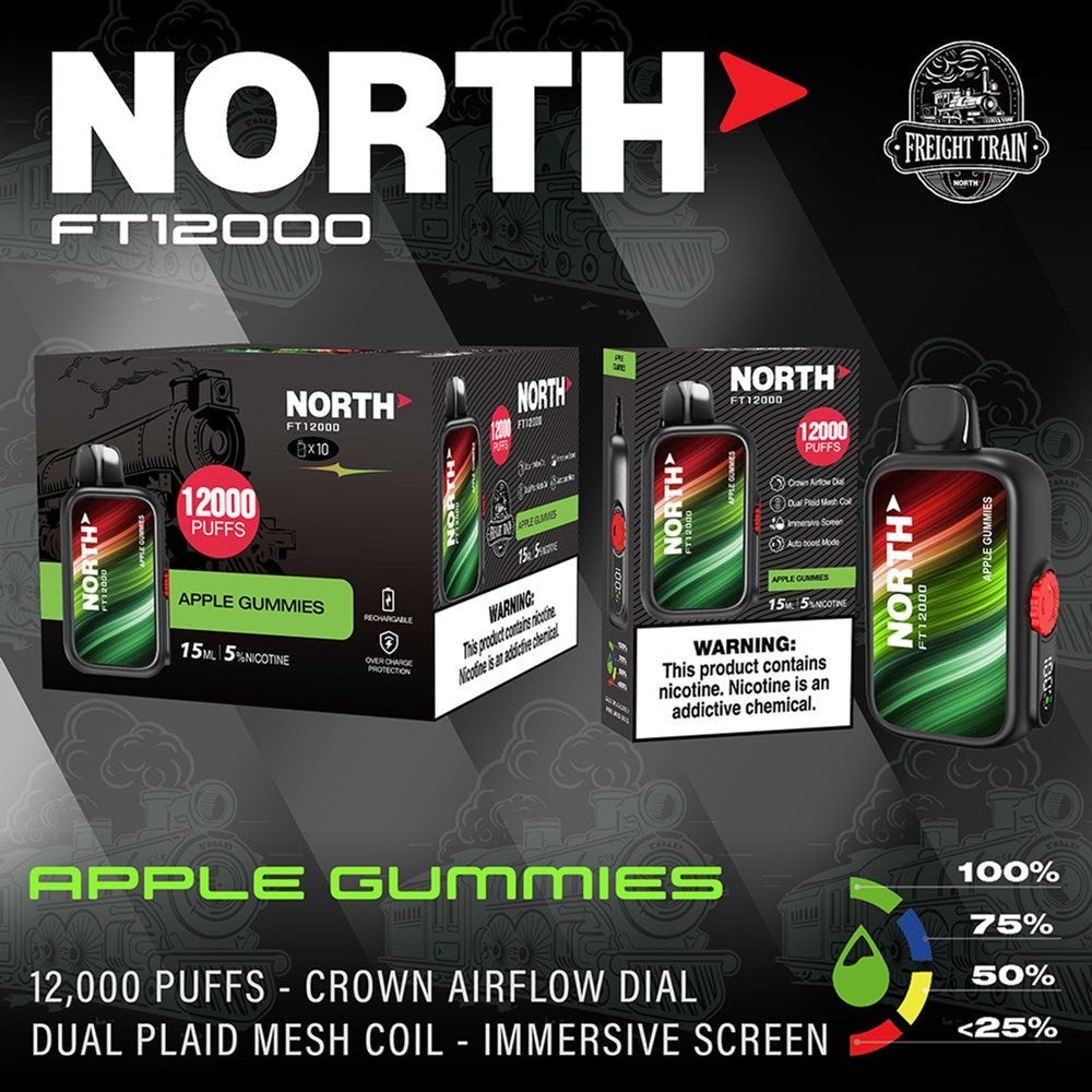 North FT12000 Disposable, 10ct