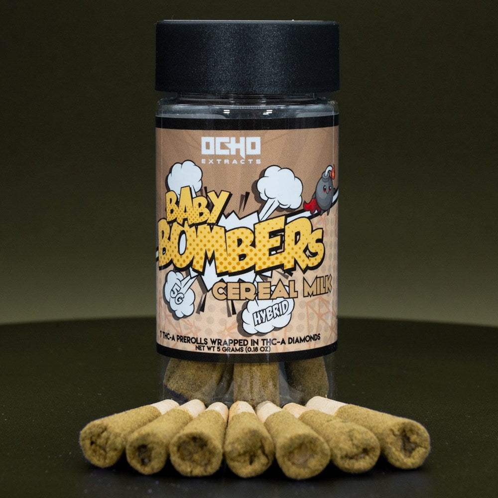 Ocho Extracts Baby Bombers THC-A Caviar Pre-Rolls, 5g