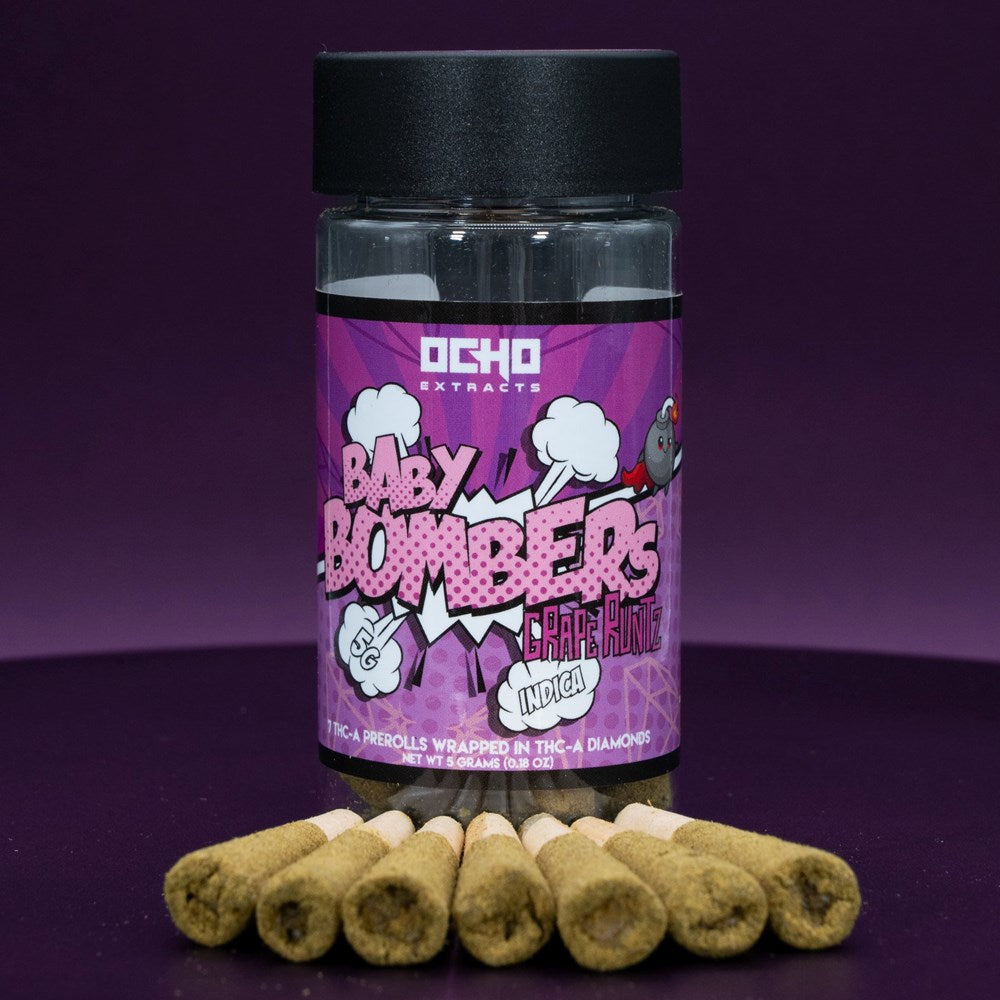 Ocho Extracts Baby Bombers THC-A Caviar Pre-Rolls, 5g