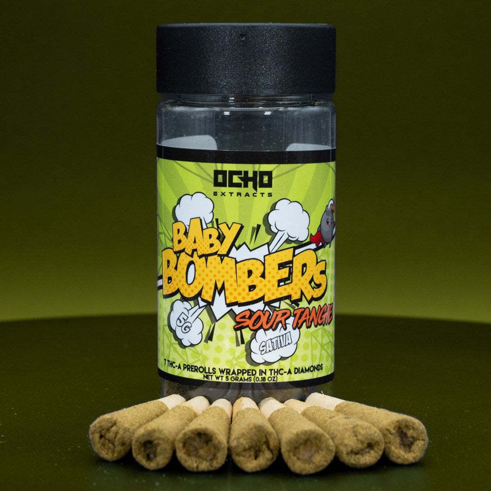 Ocho Extracts Baby Bombers THC-A Caviar Pre-Rolls, 5g