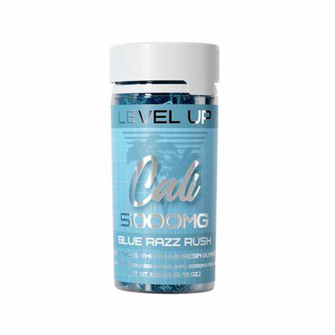 Cali Extrax Level Up THC-A Gummies, 5000mg