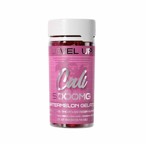 Cali Extrax Level Up THC-A Gummies, 5000mg
