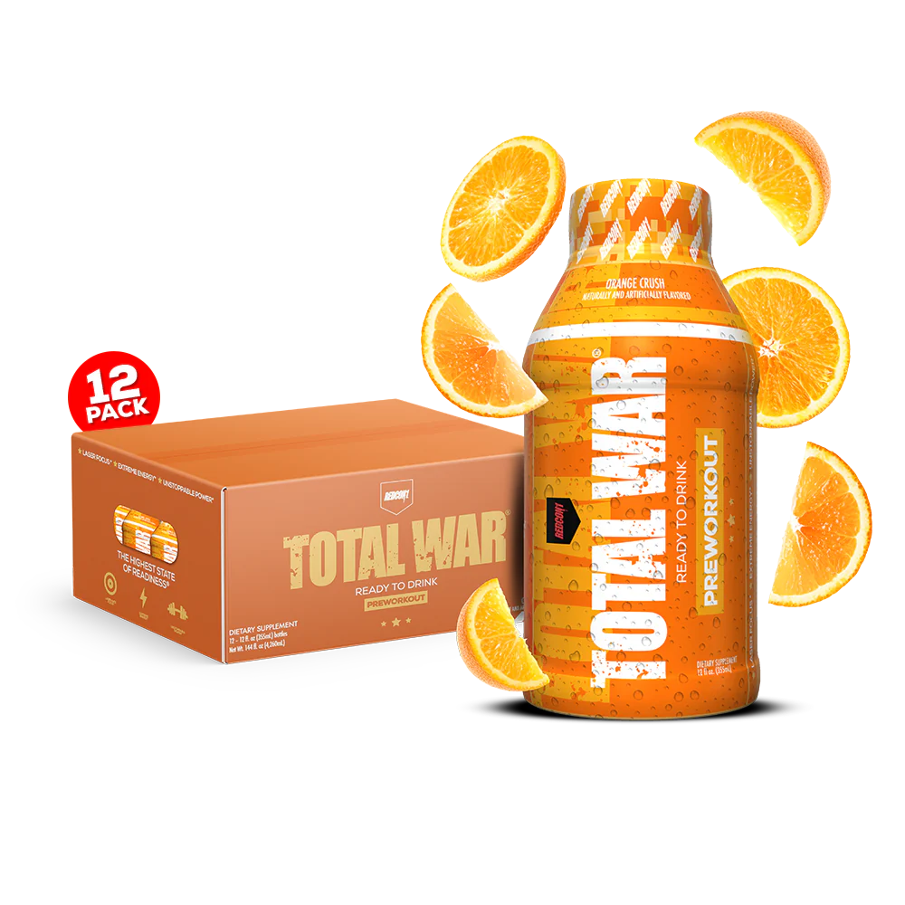 TOTAL WAR READY TO DRINK PREWORKOUT 12PK