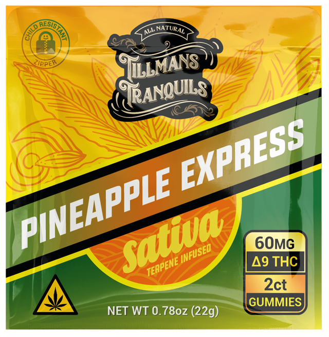 TILLMANDS D9 THC 60MG 2CT GIMMIES 20PK