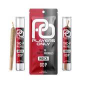 Players Only THC-P Pre-Rolls, 2pk 12CT