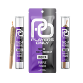 Players Only THC-P Pre-Rolls, 2pk 12CT