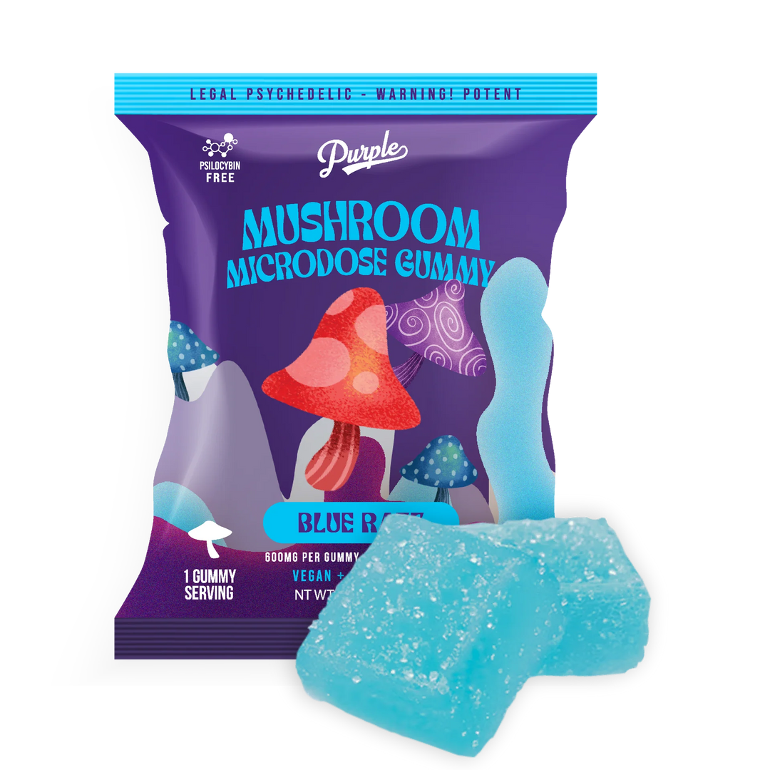 PURPLE MICRODOSE MUSHROOM GUMMIES