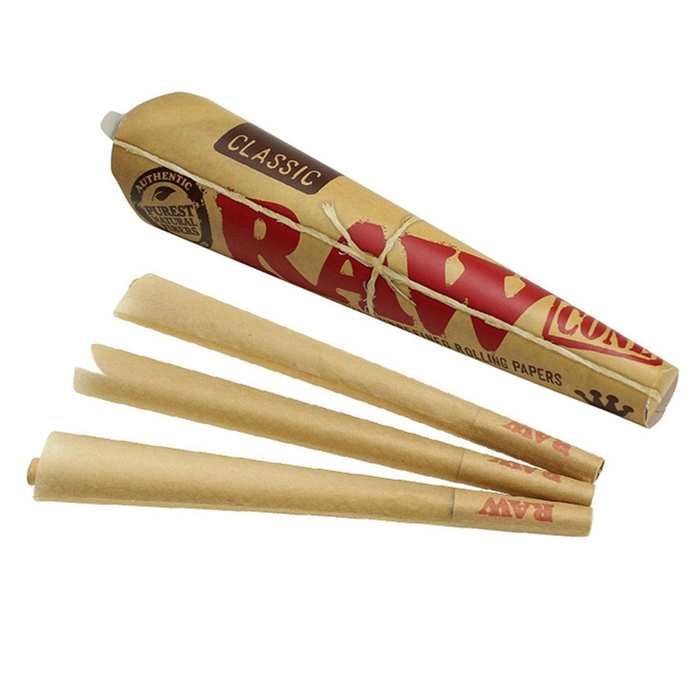 RAW Classic Pre-Rolled Cones, 32CT