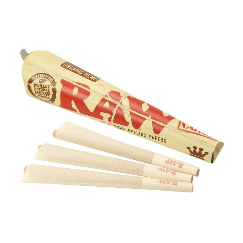 RAW Organic Hemp Pre-Rolled Cones, 32CT