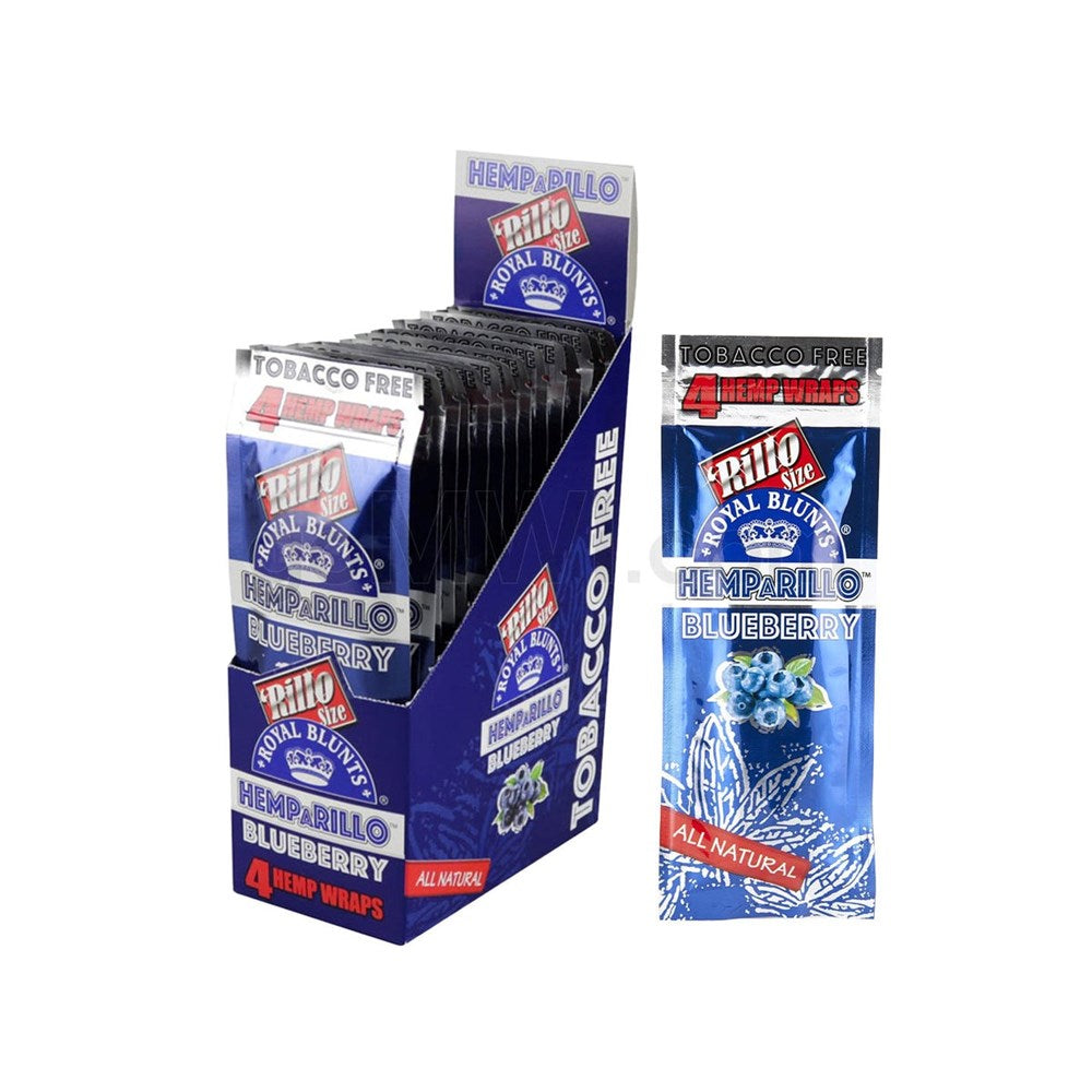 Royal Blunts Hemparillo Hemp Wraps, 15CT