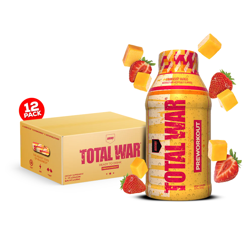 TOTAL WAR READY TO DRINK PREWORKOUT 12PK