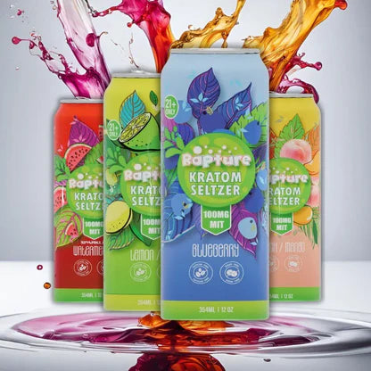 RAPTURE KRATOM SELTZER 12OZ 12CT