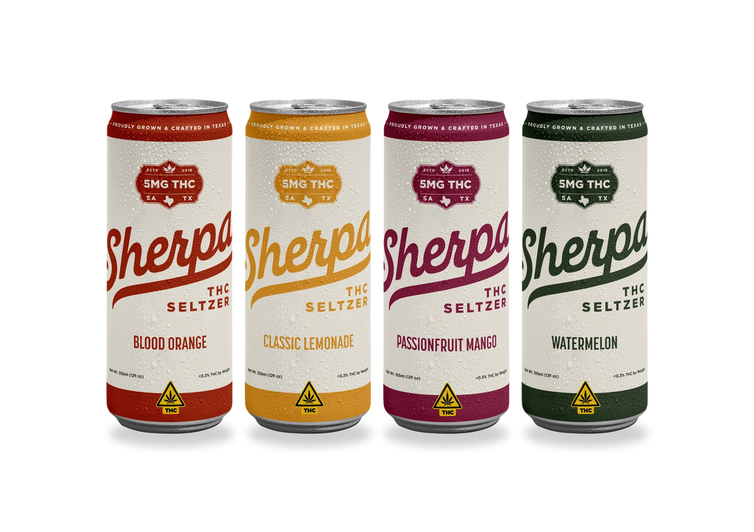 SHERPA 5MG THC SELTZER 4PK