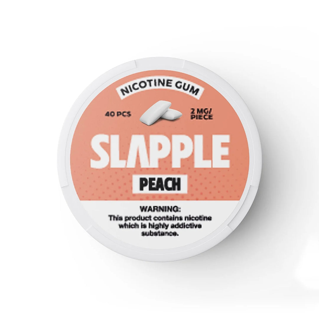 SLAPPLE NICOTINE GUM 2MG 40pcs 5CT