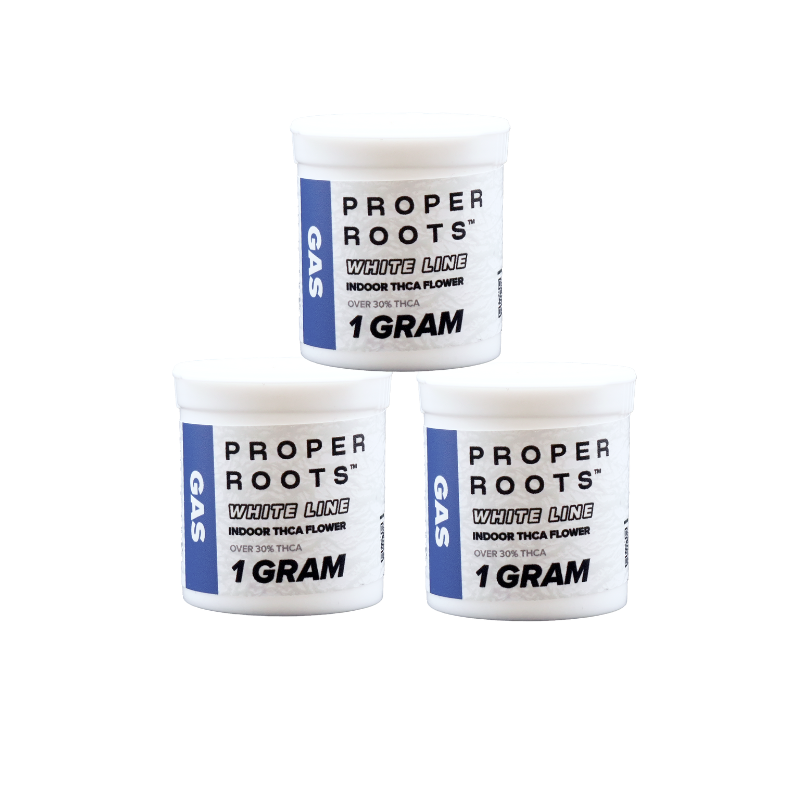 PROPER ROOTS WHITE LINE 1G FLOWER 30CT JAR