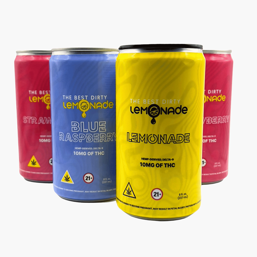The Best Dirty D9 Lemonade, 10mg 4PK