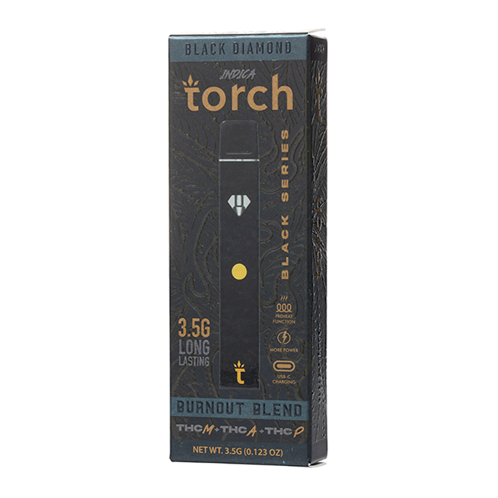 Torch Burnout Blend Disposable - Black Series, 3.5g 5 Pack