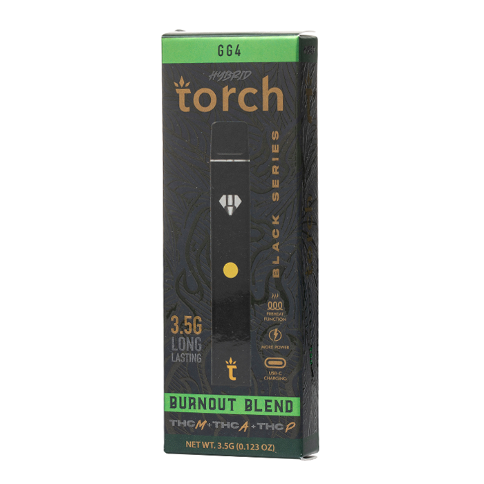 Torch Burnout Blend Disposable - Black Series, 3.5g 5 Pack