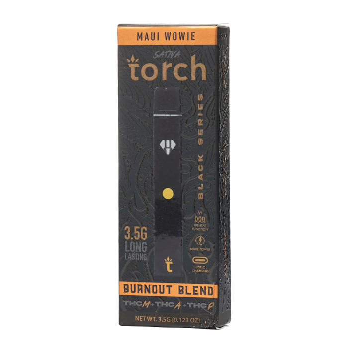 Torch Burnout Blend Disposable - Black Series, 3.5g 5 Pack