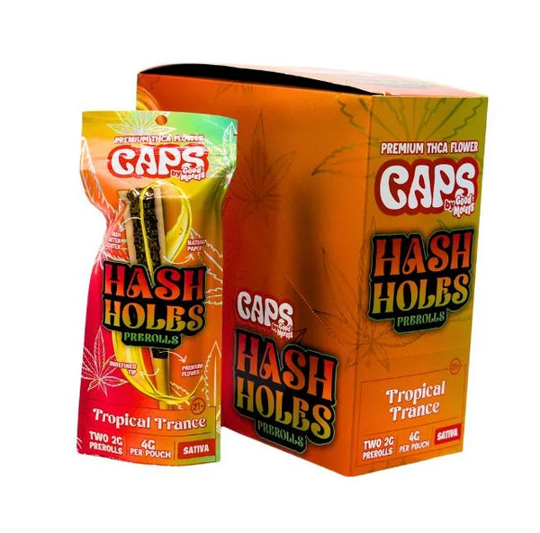 CAPS THCA HASH HOLE PRE ROLLS 2PK 10CT