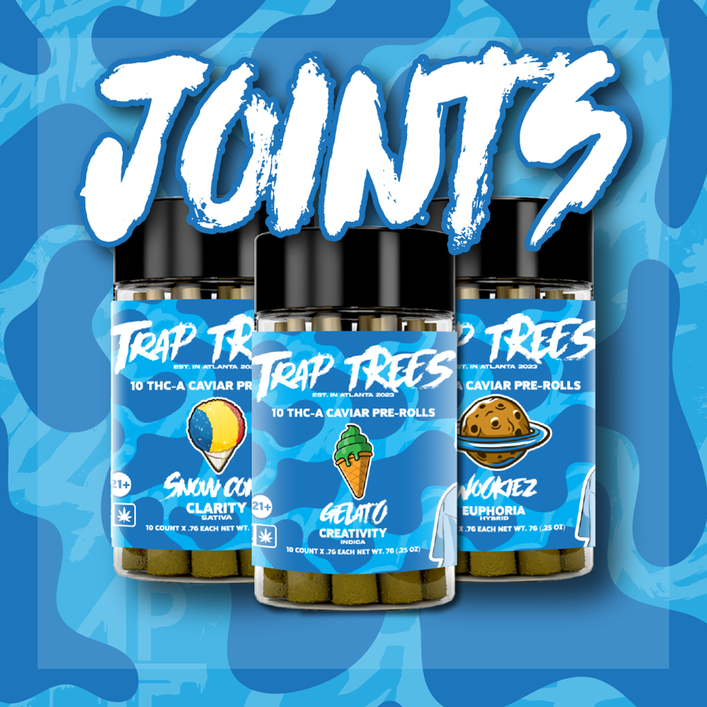 Trap Trees THC-A Caviar Joints, 7g