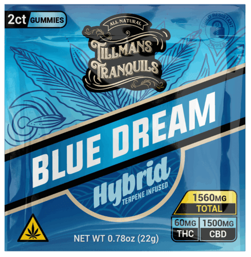 TILLMANDS D9 THC 60MG 2CT GIMMIES 20PK