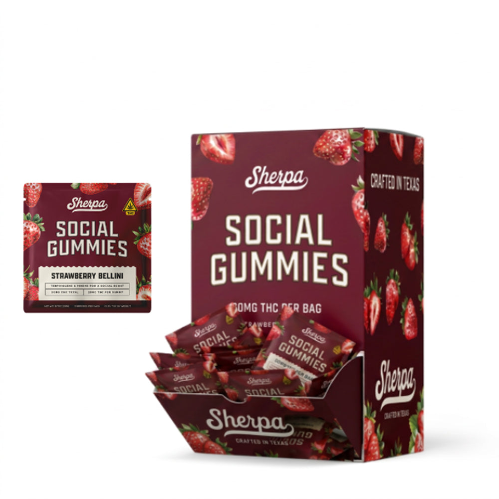 SHERPA 2PK 25MG GUMMIES - 30CT BOX