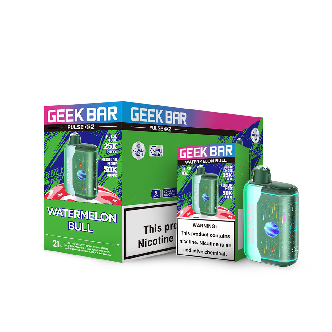 GEEK BAR PULSE X2 50K DISPOSABLE 5CT