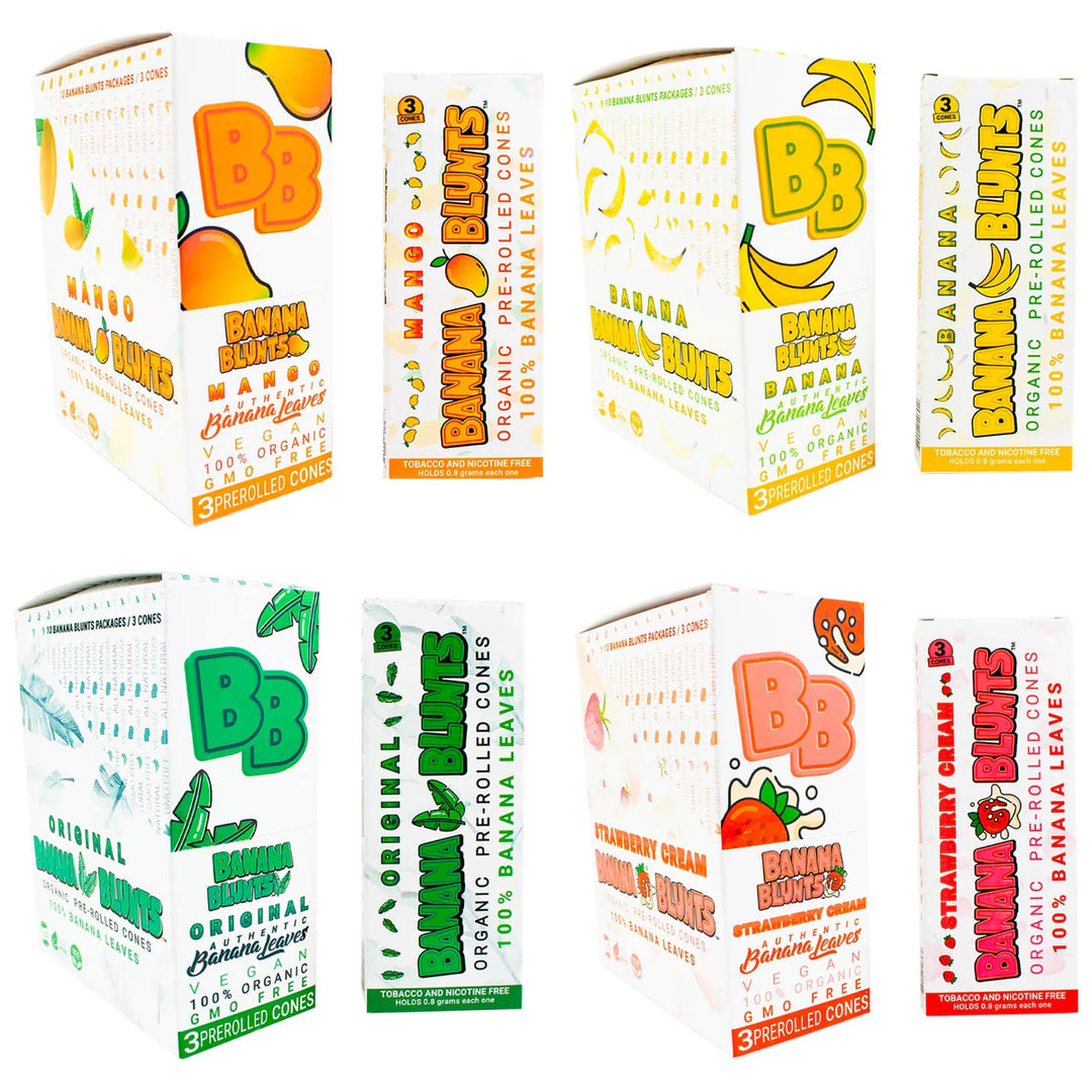 BANANA BLUNTS CONES 3PK - 10CT