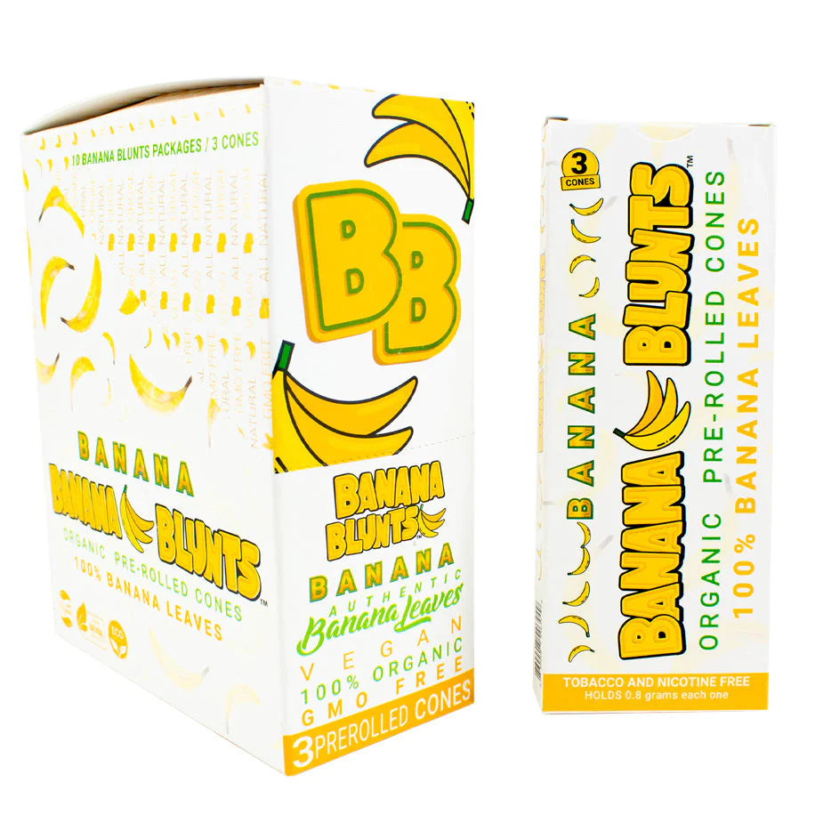 BANANA BLUNTS CONES 3PK - 10CT