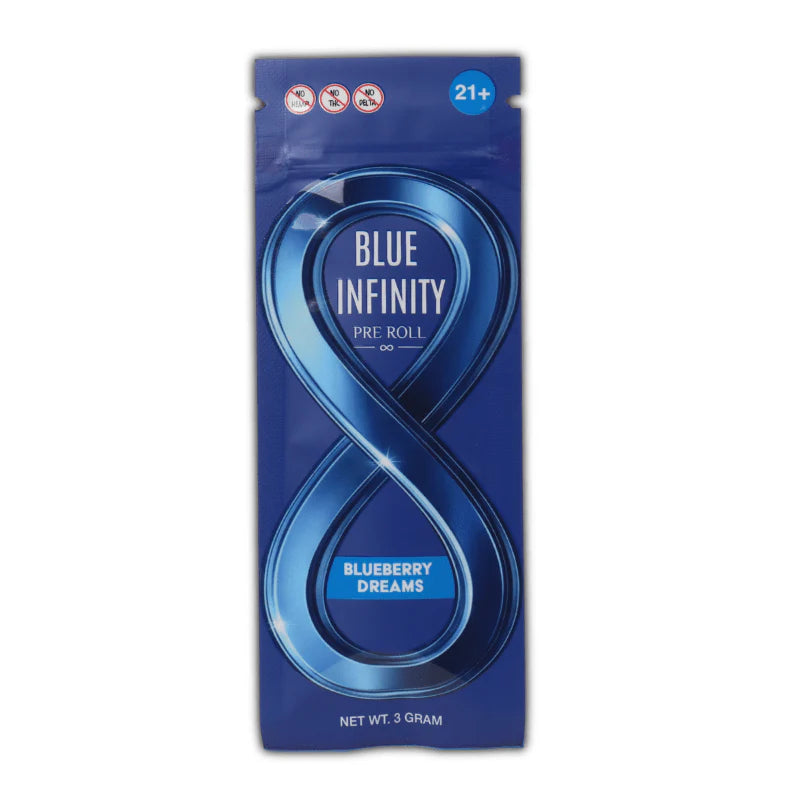 BLUE INFINITY BLUE LOTUS 1.5G PRE ROLLS 10CT
