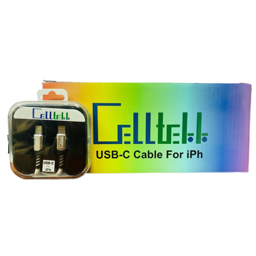 CELLTEKK TUBE USB C TO IPH 10CT