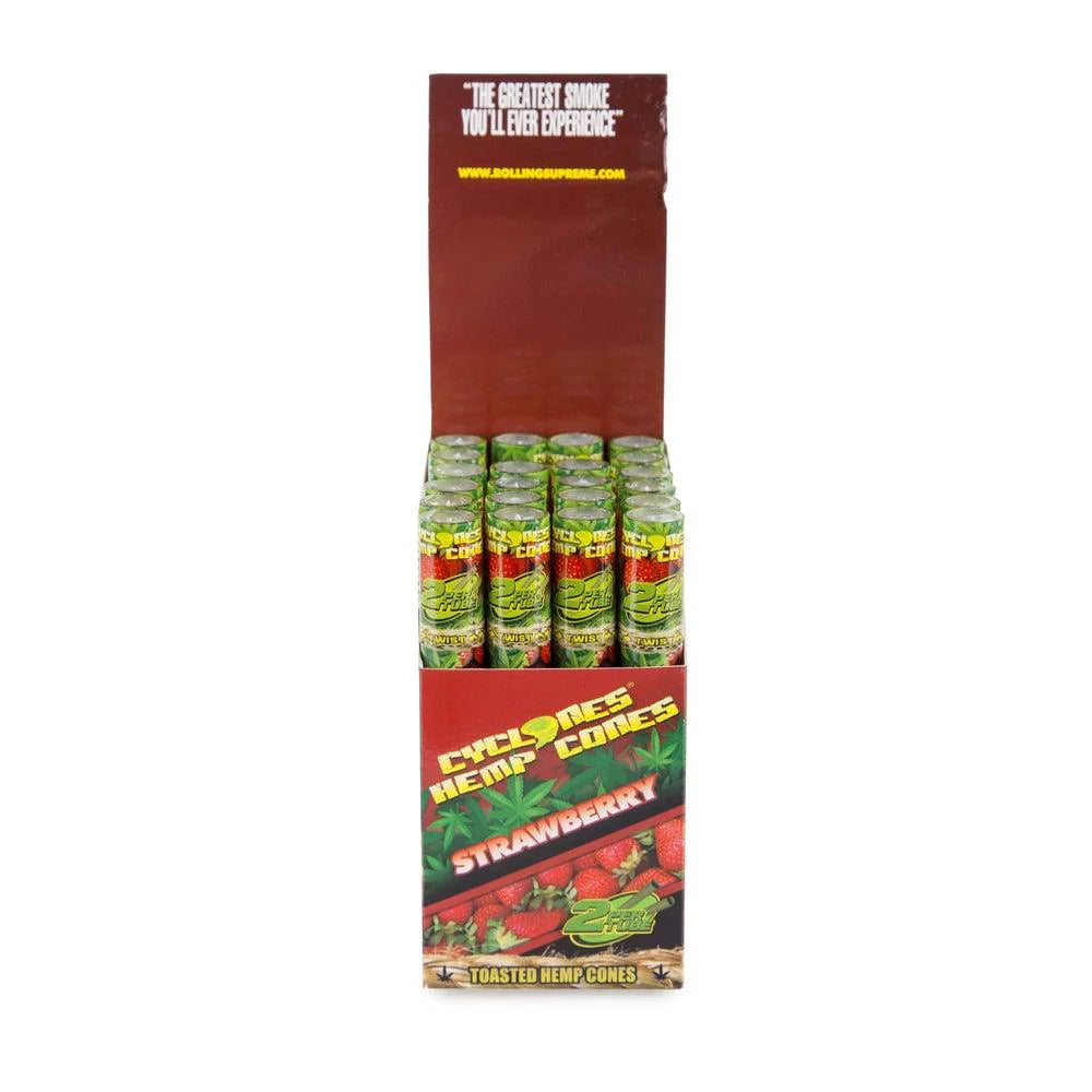 CYCLONES HEMP CONES - 24CT