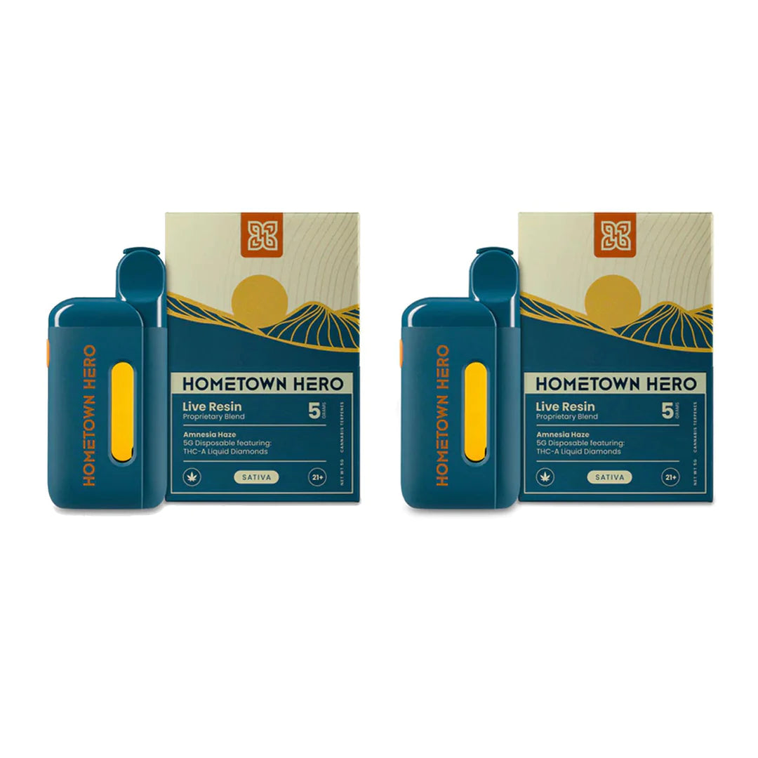 HOMETOWN HERO 5G LIVE RESIN DIAMONDS DISPOSABLE