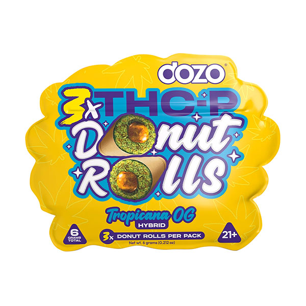 DOZO DONUT PREROLLS 6G THCP 3PK 5CT