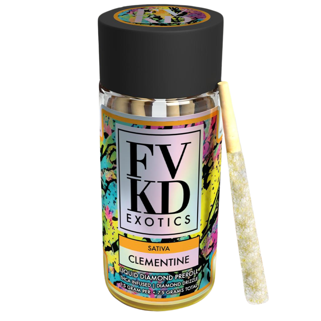 FVKD Liquid Diamond Pre Rolls 7.5G | 5ct