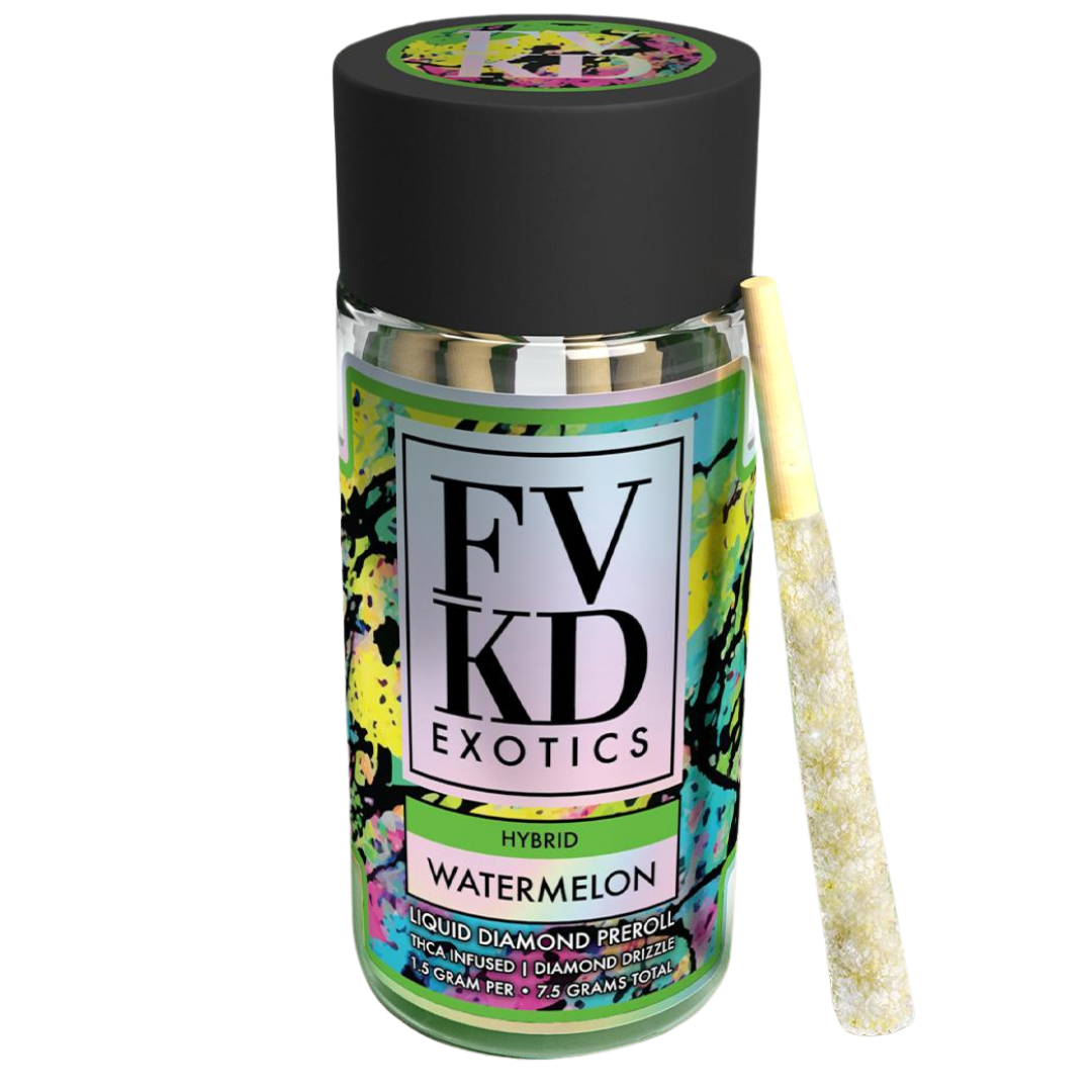 FVKD Liquid Diamond Pre Rolls 7.5G | 5ct