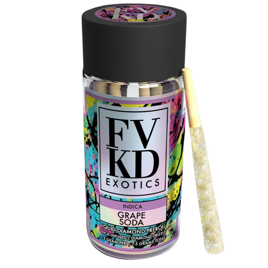 FVKD Liquid Diamond Pre Rolls 7.5G | 5ct