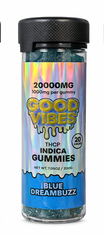 GOOD VIBES 20000MG THCP 20CT JAR