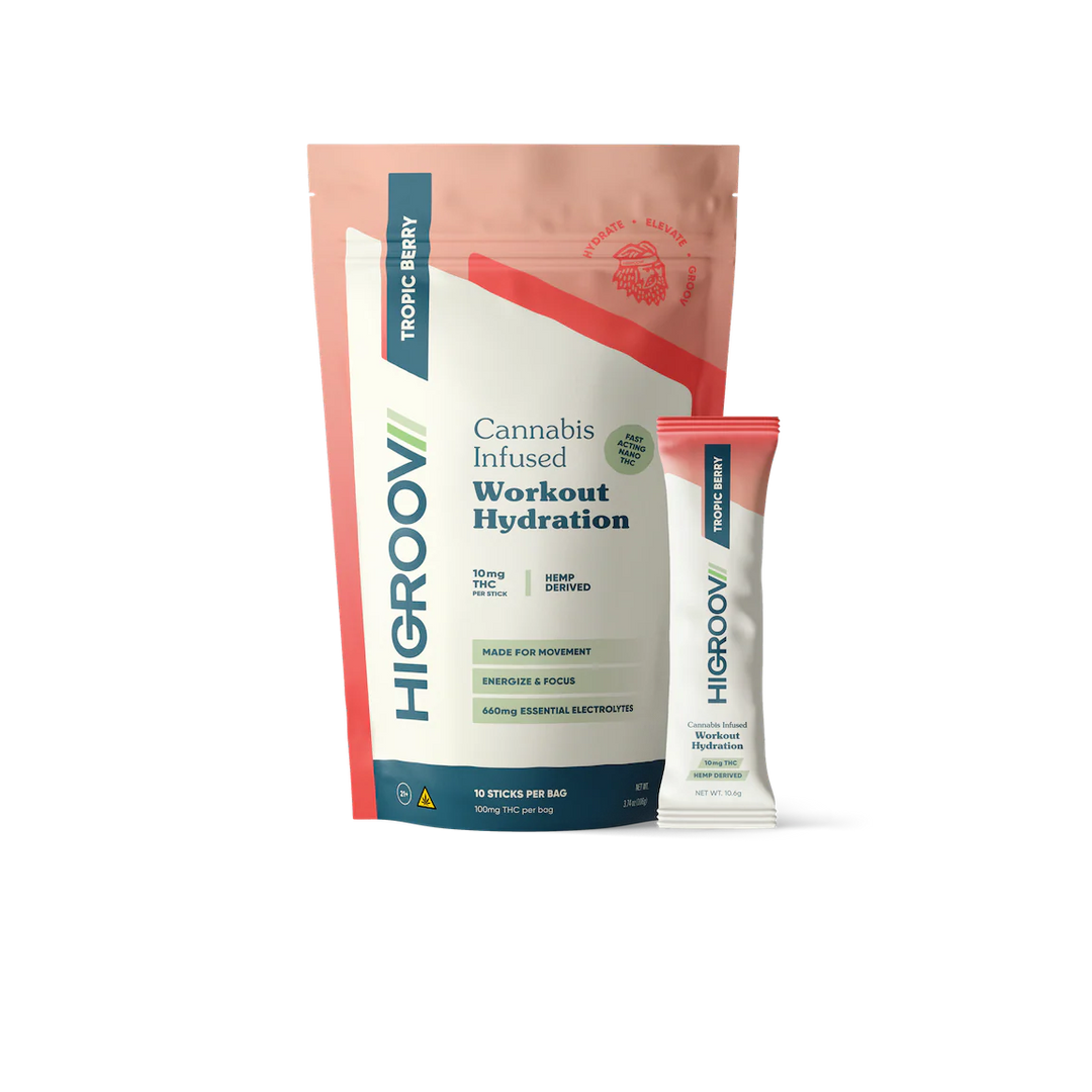 HIGROOV THC DRINK MIX 10CT