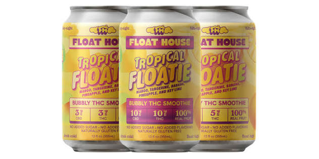 FLOAT HOUSE 10MG THC 355ML BREW 4PK